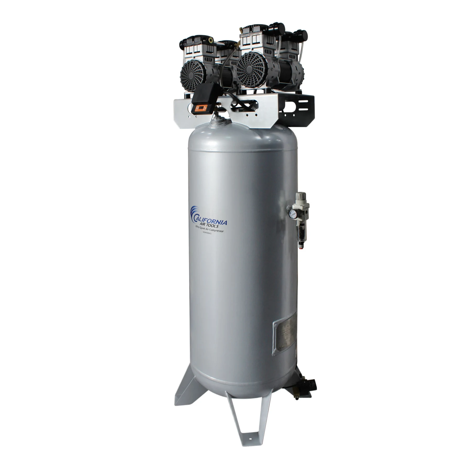 CALIFORNIA AIR TOOLS 60040SMAD Powerful 4.0 Hp SMART Ultra Quiet & Oil-Free 60 Gallon ASME Stationary Air Compressor with Automatic Drain Valve 22