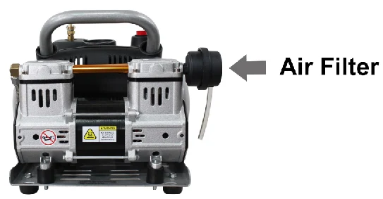 California Air Tools 1510 Quiet Air Compressor 12