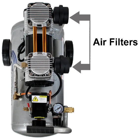 California Air Tools 4710W 4.7 Gal 1.0 Hp Quiet Air Compressor 11