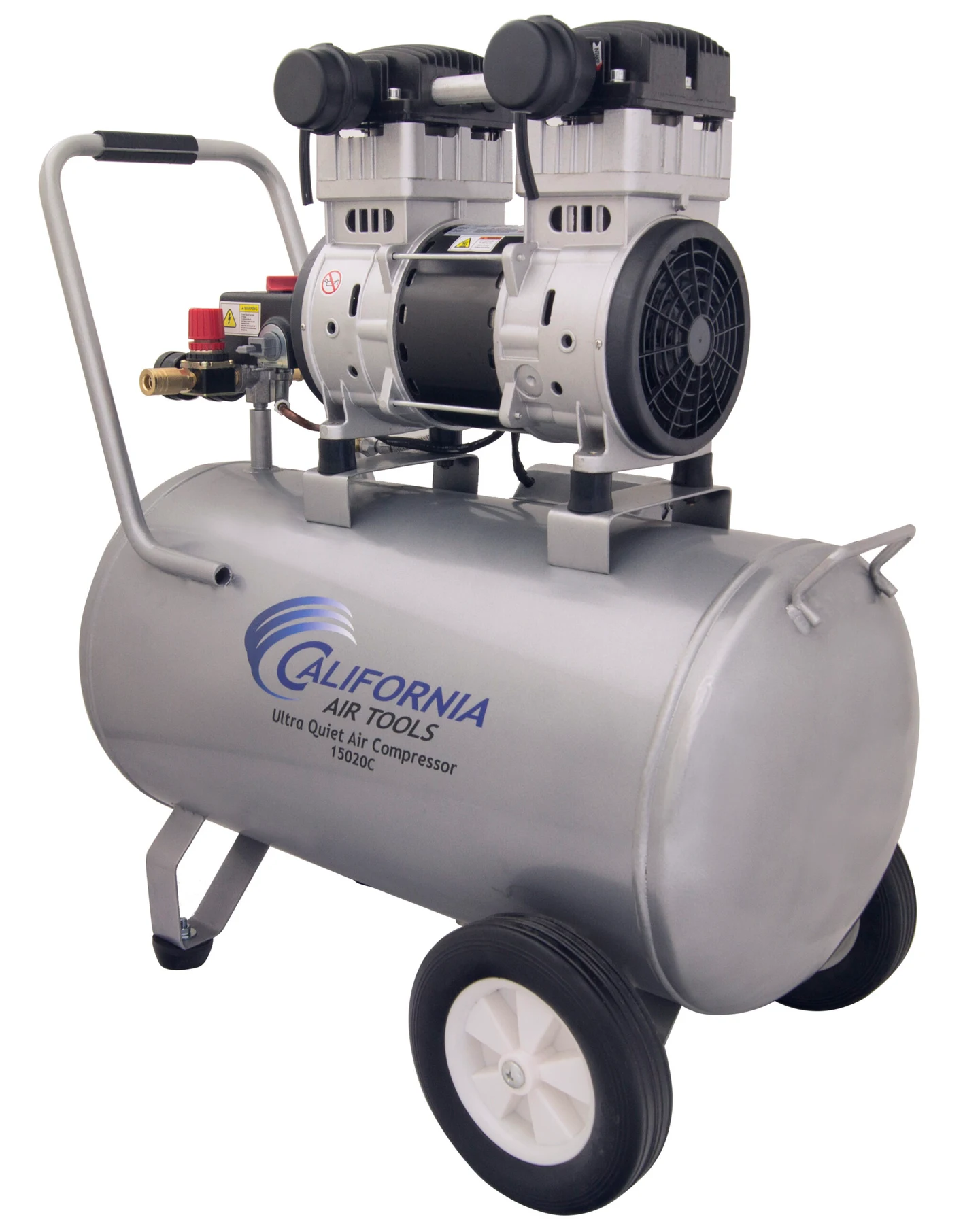 CALIFORNIA AIR TOOLS 15020C Ultra Quiet, Oil-Free and Powerful 2.0 Hp 15-Gallon Air Compressor 8