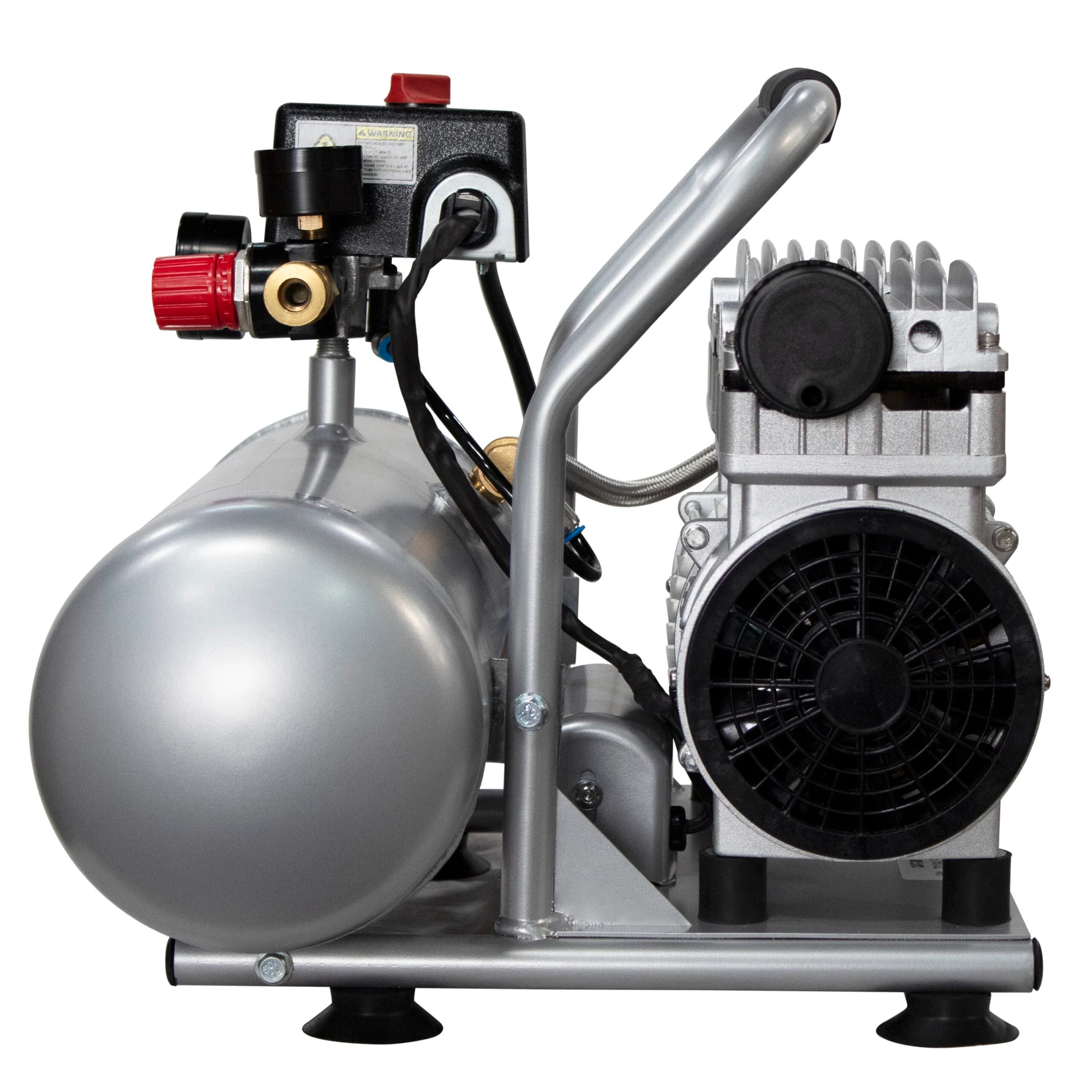 CALIFORNIA AIR TOOLS 2010ALFC Ultra Quiet 1.0 Hp, Oil-Free, Lightweight 2-Gallon Air Compressor (Industrial Series) 9