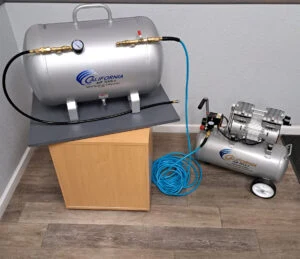 CALIFORNIA AIR TOOLS AUX20S 20 Gallon Steel Portable Auxiliary Air Tank